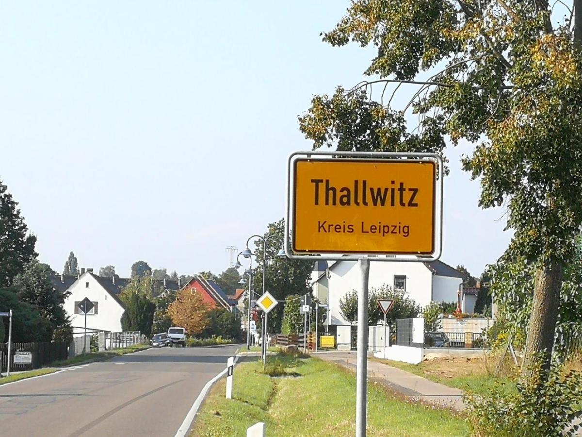 Pension Schlossblick Thallwitz Exterior foto