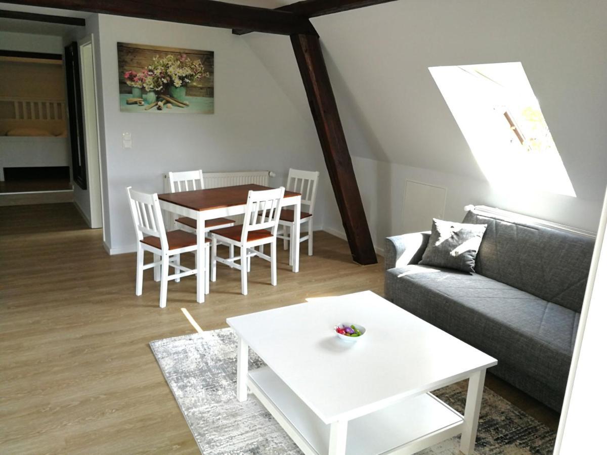 Pension Schlossblick Thallwitz Exterior foto